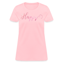 Happy T-Shirt | Spread Positivity - pink