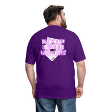 Gambit Woo I'm About To Make A Name" T-Shirt - purple