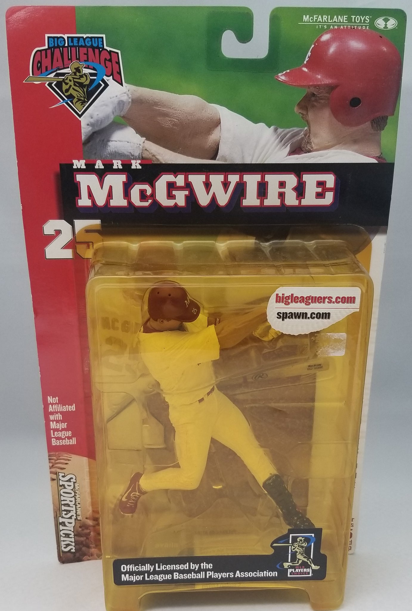 MARK McGWIRE CARDINALS 12 ACTION FIGURE DOLL & BASEBALL LEGENDS HARDCOVER  BOOK