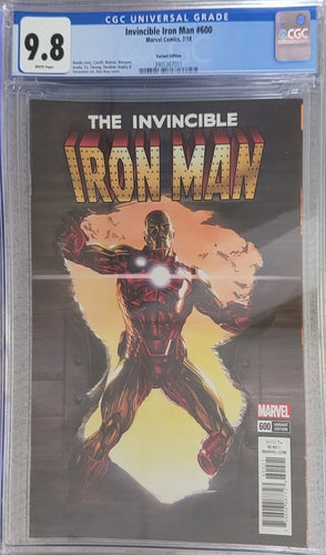 Invincible Iron Man #600 Alex Ross 1:50 Variant Edition CGC Grade 9.8