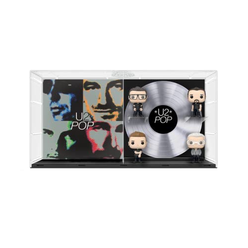 Funko Pop! Albums Deluxe: U2 - Pop, Bono, The Edge, Larry Mullen Jr, Adam Clayton