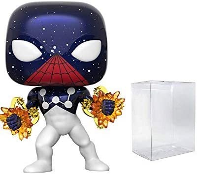 Spider-Man Captain Universe EE Exclusive - Bundled with Pop Protector Box