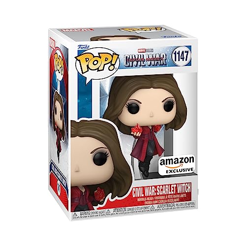 Funko Pop! Marvel: Captain America: Civil War Build A Scene - Scarlet Witch, Amazon Exclusive, Figure 5 of 12