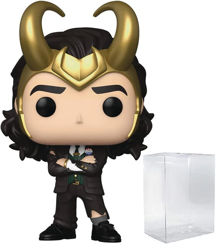 President Loki Funko Pop! (Bundled with Box Protector)