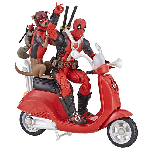 Marvel Legends Deadpool with Scooter 6 Figure Vehicle Set