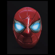 Spider-Man Marvel Legends Series Iron Spider Electronic Helmet with Glowing Eyes, 6 Light Settings and Adjustable Fit