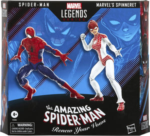 Marvel Legends Spider-Man and Marvel’s Spinneret Action Figure 2-Pack