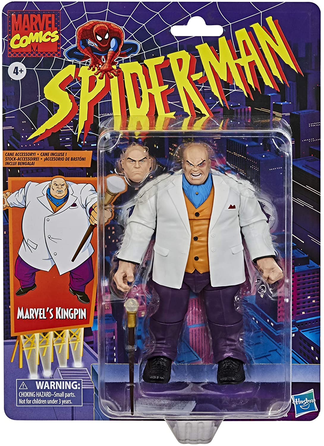 Spider-Man Hasbro Marvel Legends Series 6-inch Collectible Marvel’s Kingpin  Action Figure Toy Vintage Collection