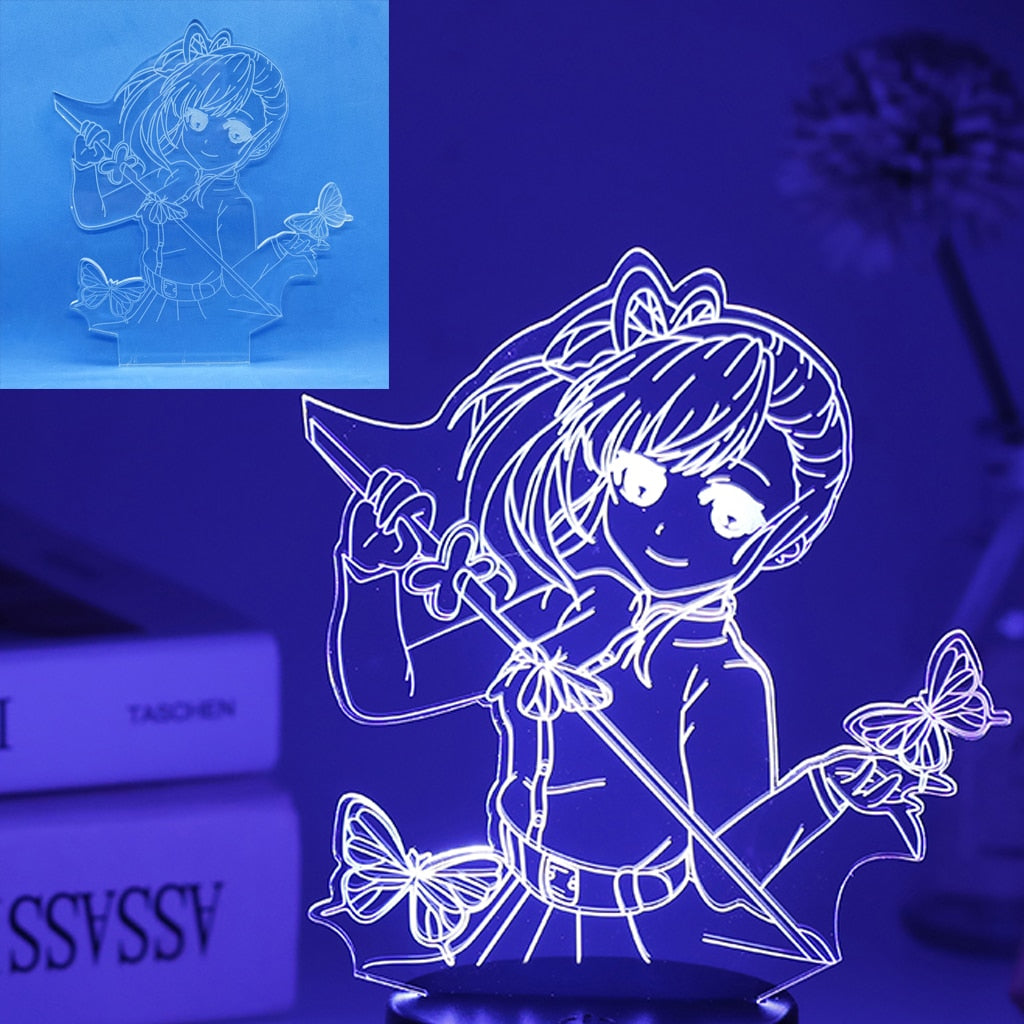 Buy SDSDEK Beautiful Gift 3D Night Light Zero Two 002 Darling in The FRANXX Anime  Lamp Led Illusio, (5263) Online at desertcartINDIA