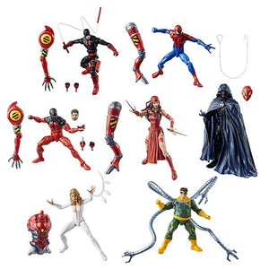 Amazing Spider-Man Marvel Legends Wave 8 Action Figures Set of 7 (SP//dr BAF)