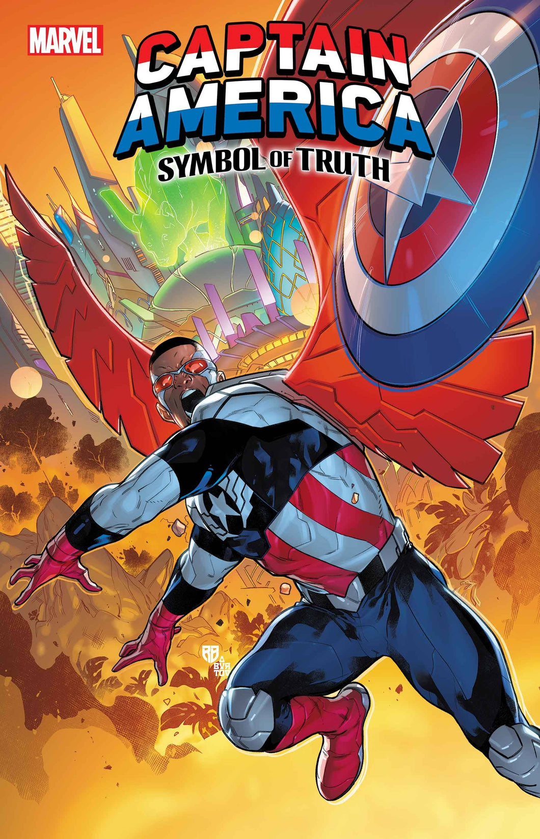 Captain America Symbol of Truth #4 R. B. Silva