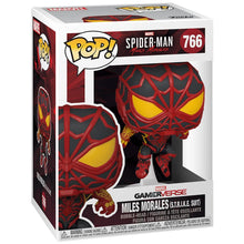 Spider-Man Miles Morales Game S.T.R.I.K.E. Suit Funko Pop! Vinyl Figure Miles Strike Suit (Bundled Protector)