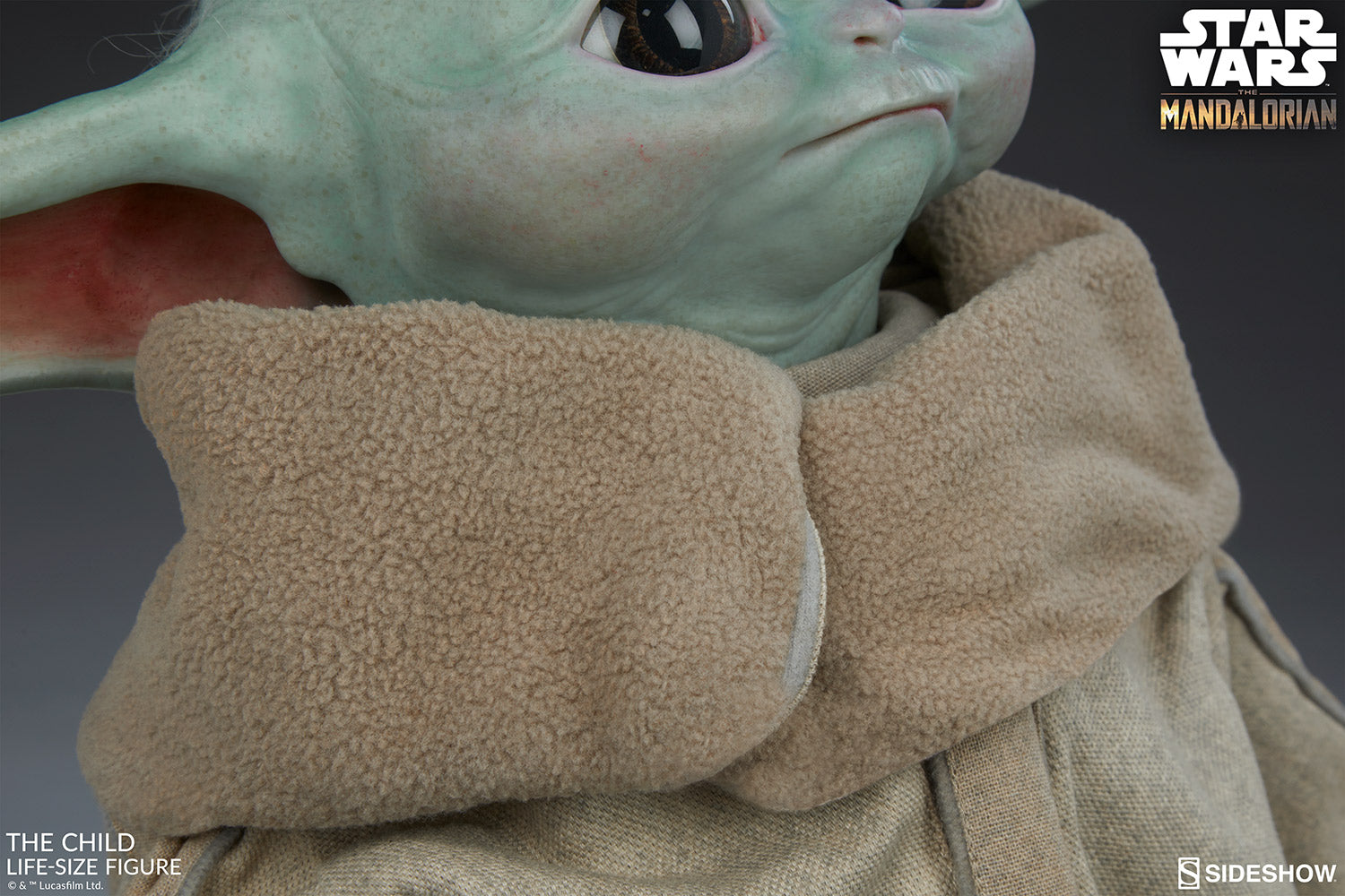 Sideshow Collectibles The Child Baby Yoda Life-Size Figure - collectorzown